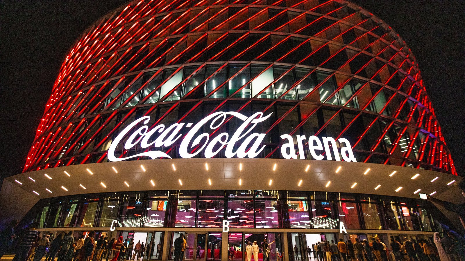 Coca-Cola Arena в Дубае, где «Дубай» обыграл «Реал» в 1-м туре Евролиги